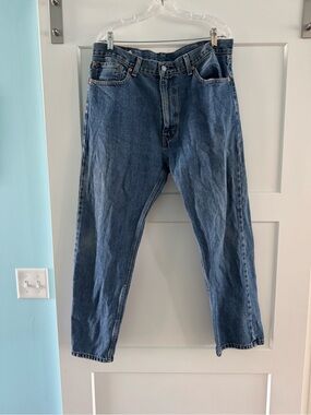 Levi's Men's Dark Blue Straight Jeans
